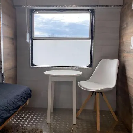 Holiday home Gleis 2, Waggon Mit Ofen, Optional Mit Whirlpool Und Sauna