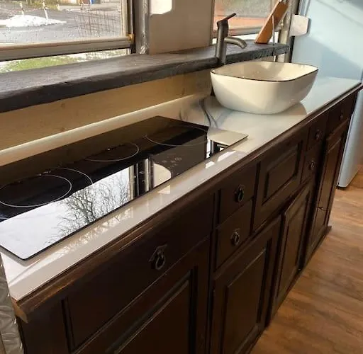 Feriehus Gleis 2, Waggon Mit Ofen, Optional Mit Whirlpool Und Sauna *