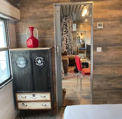 Feriehus Gleis 2, Waggon Mit Ofen, Optional Mit Whirlpool Und Sauna