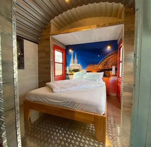 Feriehus Gleis 2, Waggon Mit Ofen, Optional Mit Whirlpool Und Sauna