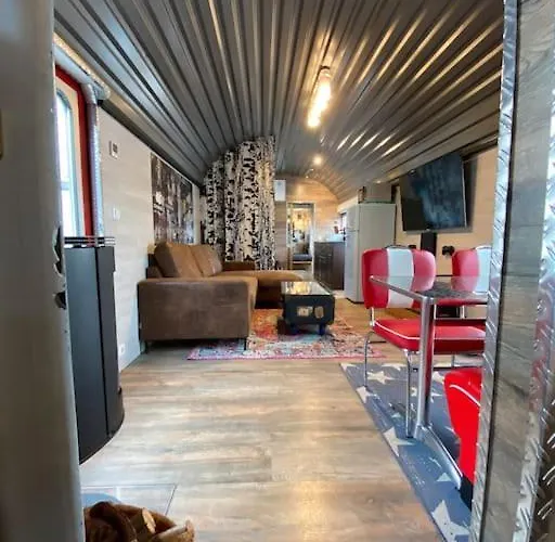 Feriehus Gleis 2, Waggon Mit Ofen, Optional Mit Whirlpool Und Sauna *