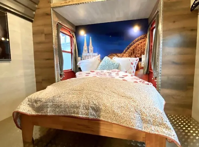 Prázdninový dům Gleis 2, Waggon Mit Ofen, Optional Mit Whirlpool Und Sauna