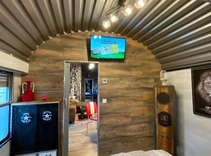 Vakantiehuis Gleis 2, Waggon Mit Ofen, Optional Mit Whirlpool Und Sauna Dahlem (Euskirchen)