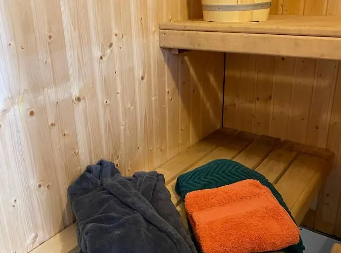 Vakantiehuis Gleis 2, Waggon Mit Ofen, Optional Mit Whirlpool Und Sauna